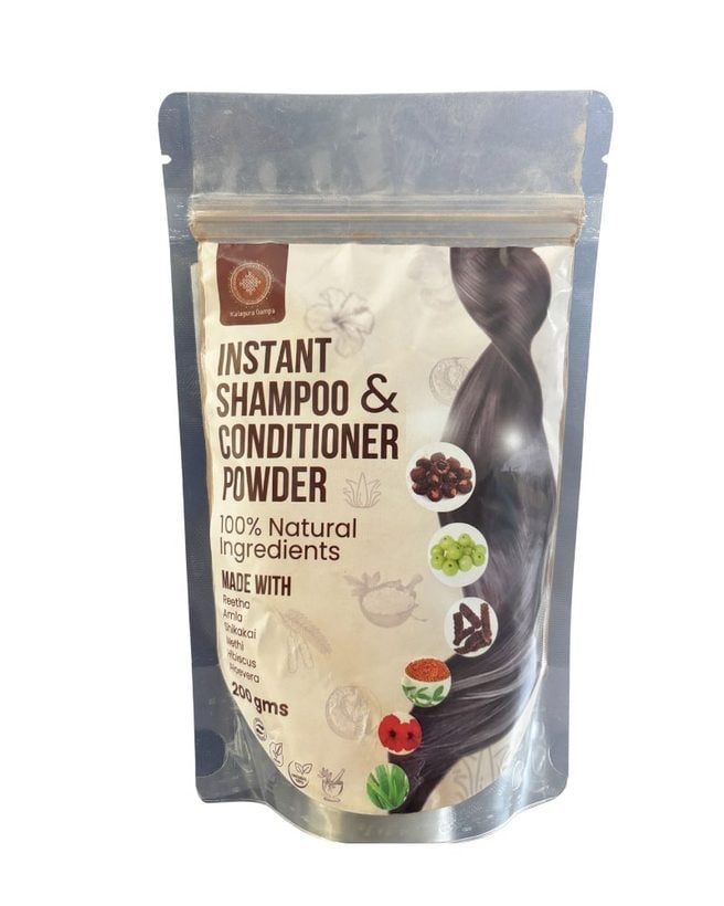 Instant Shampoo Powder