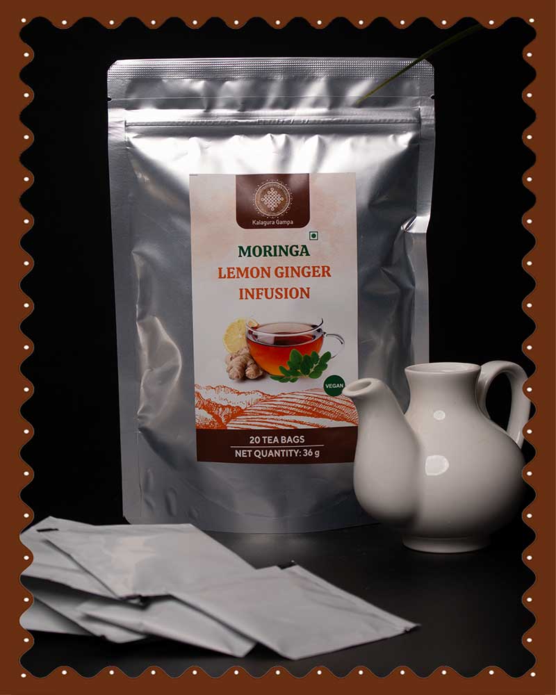 Moringa Lemon-Ginger Infusion