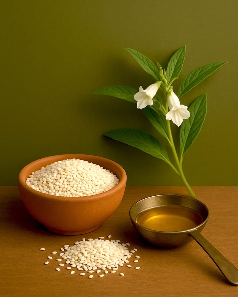 White Sesame Oil · Ghani 1L